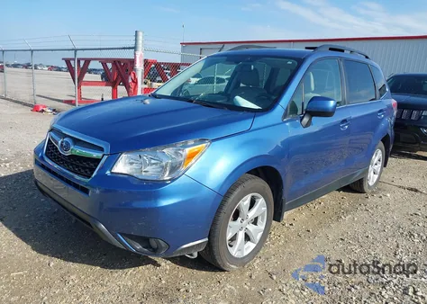 2016 Subaru Forester 2.5I Limited из США, поврежденный, VIN JF2SJAHC0GH543646